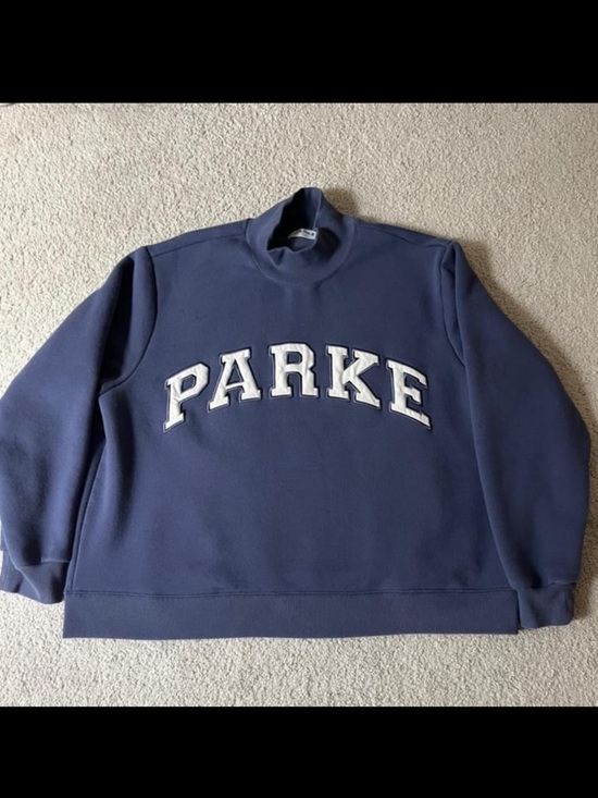 Parke Tops - Parke Sweatshirt Navy